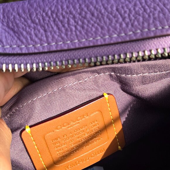 Coach Iris Jamie Camera Bag in Pebbled Leather - Picture 5 of 9